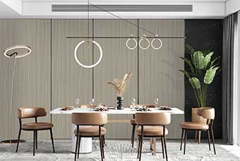 长沙轻奢风格-餐厅