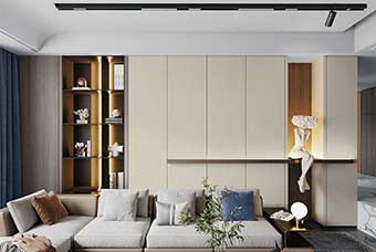 长沙北欧风格-客厅