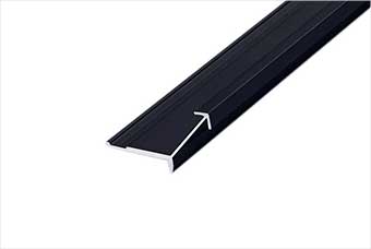 长沙航空纤维墙咔铝合金阳角线（哑黑氧化）