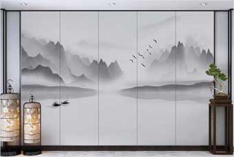 长沙森佰汇航空纤维（山水画系列）